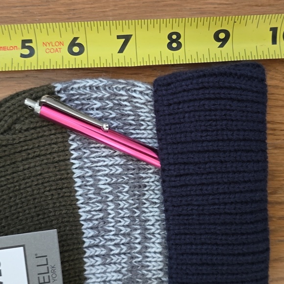 CAPELLI OF NEW YORK BRAND BOYS BLUE & GREEN WINTER HAT & GLOVES SMALL/MEDIUM - Picture 8 of 12